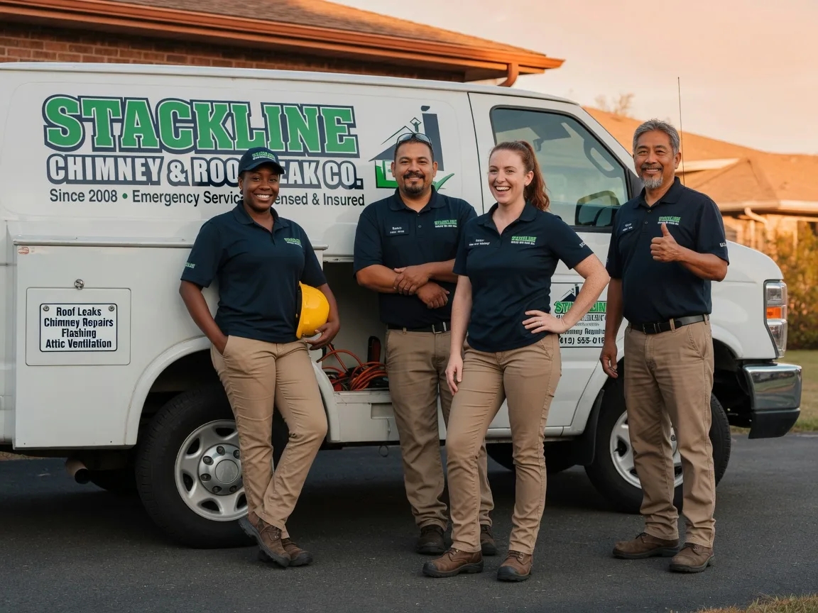 Chimney flashing repair company in Sevierville, TN